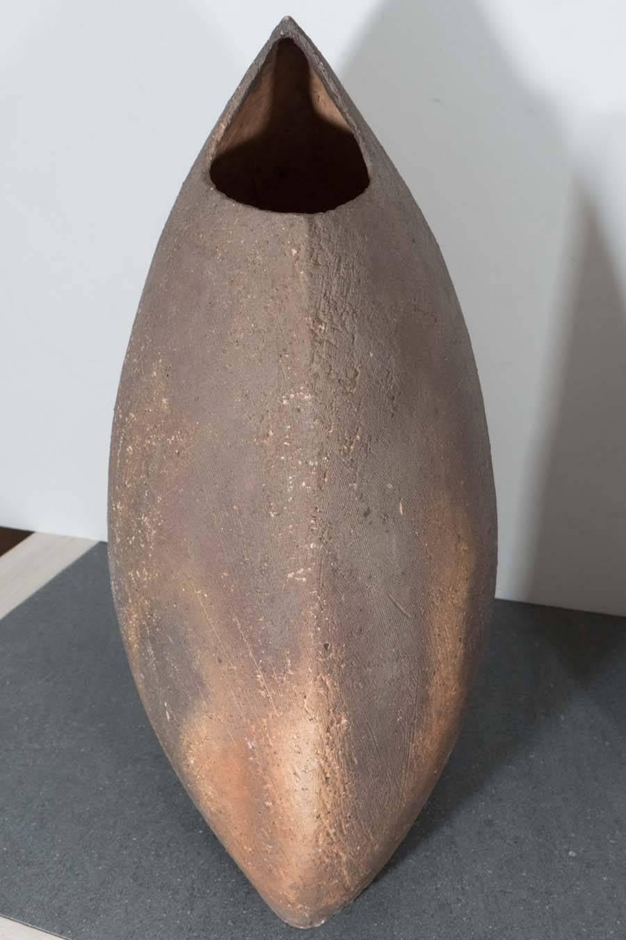 French Brigitte Tansini Ceramic Sculpture, Oise, France, 1975 For Sale