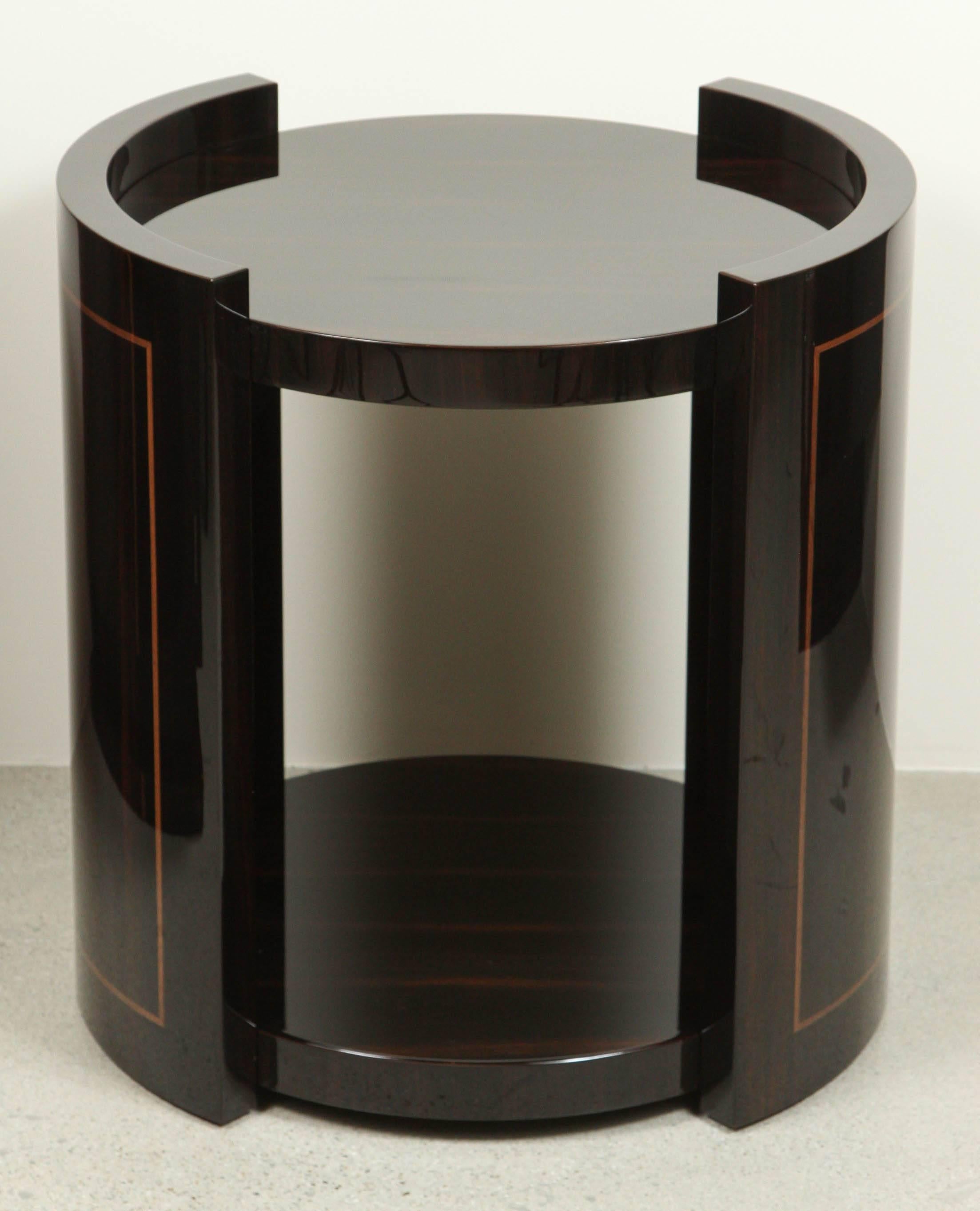 German Art Deco Style Side Table For Sale