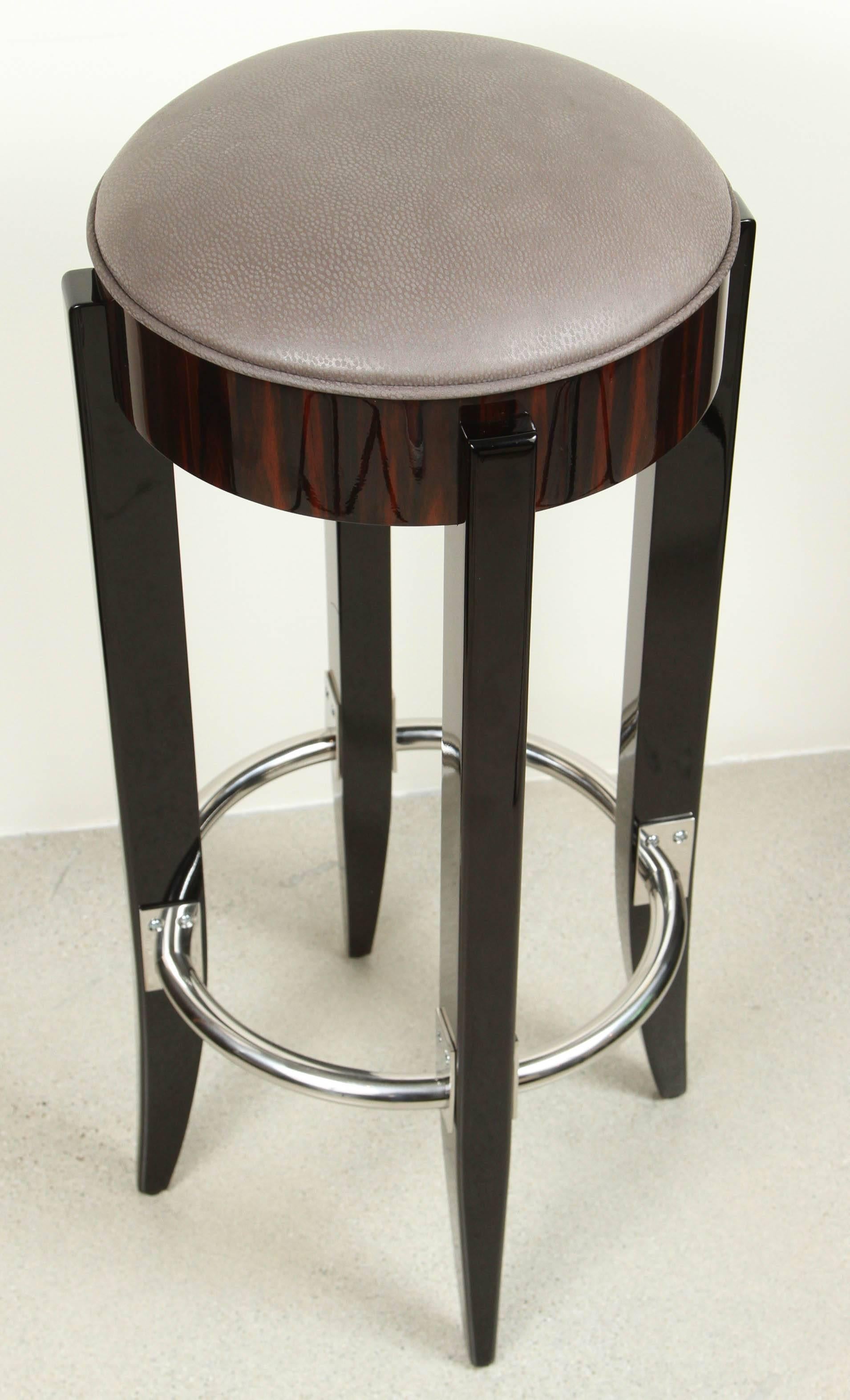 Art Deco Style Bar Stool For Sale 3