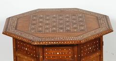 Anglo-Indian Octagonal Game Chest Table
