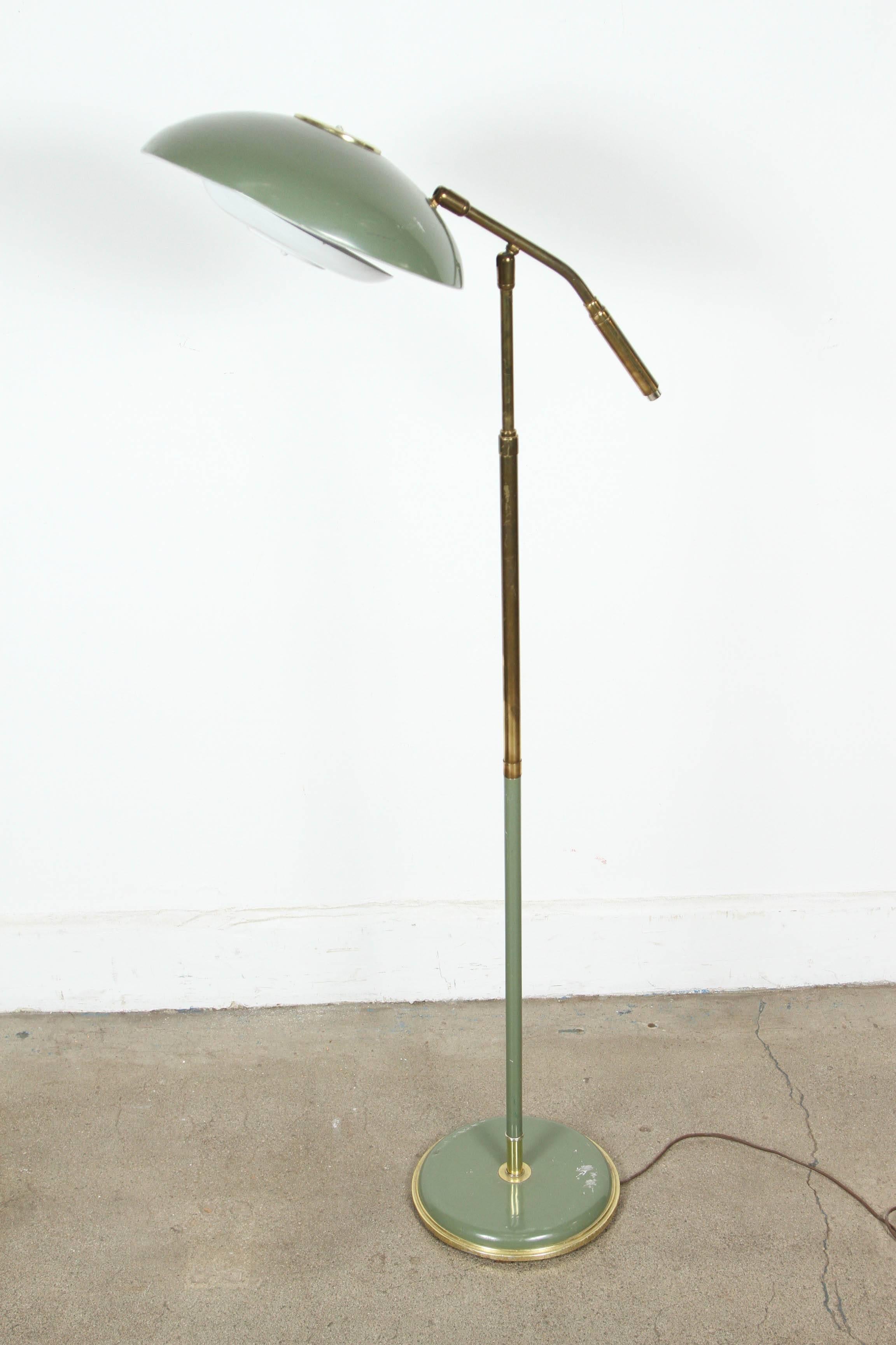 Mid-Century Modern Gerald Thurston Floor Lamp for Lightolier