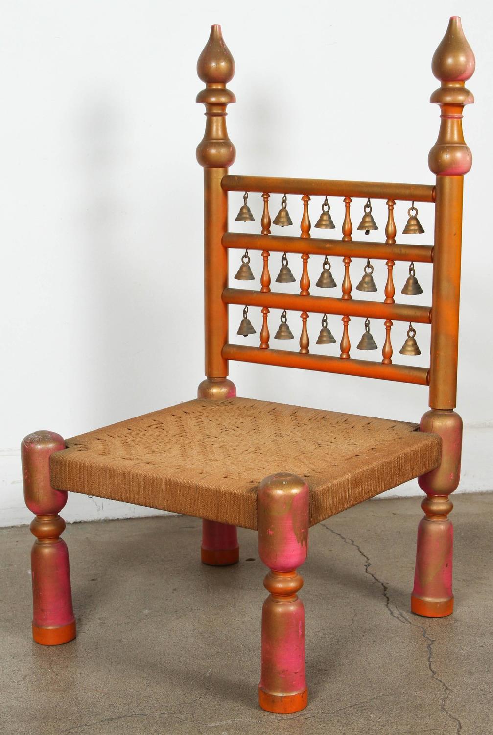 Bohemian Style Side Chair For Sale at 1stdibs