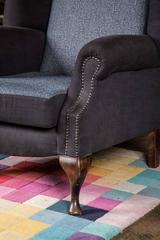 Bespoke Classic Wingback Armchair by Pitfield London