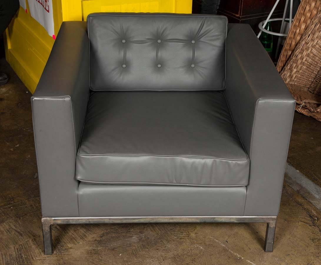 Industrial Pitfield Armchair by Pitfield London For Sale