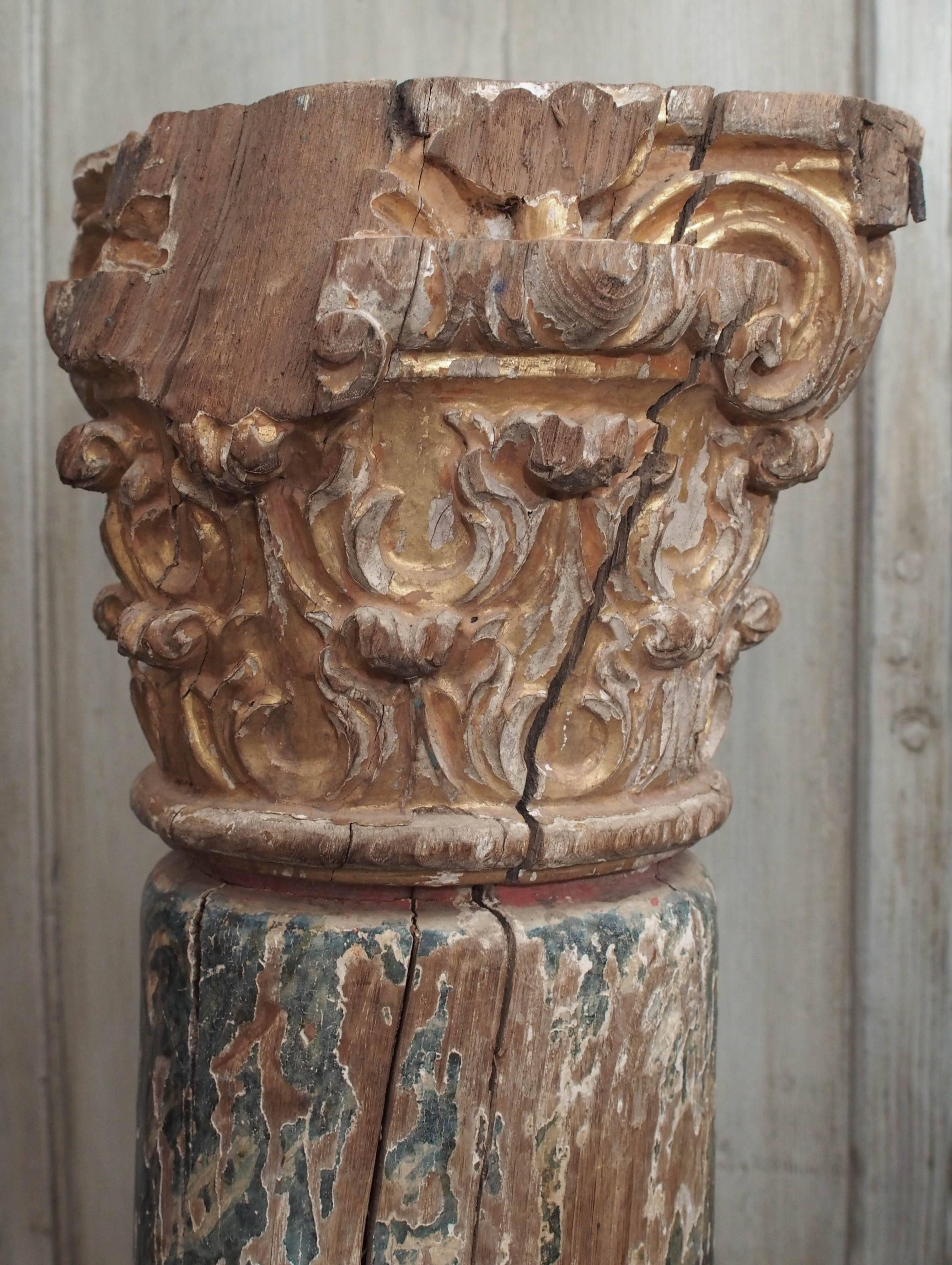 Paint 17th Century Portuguese Columns