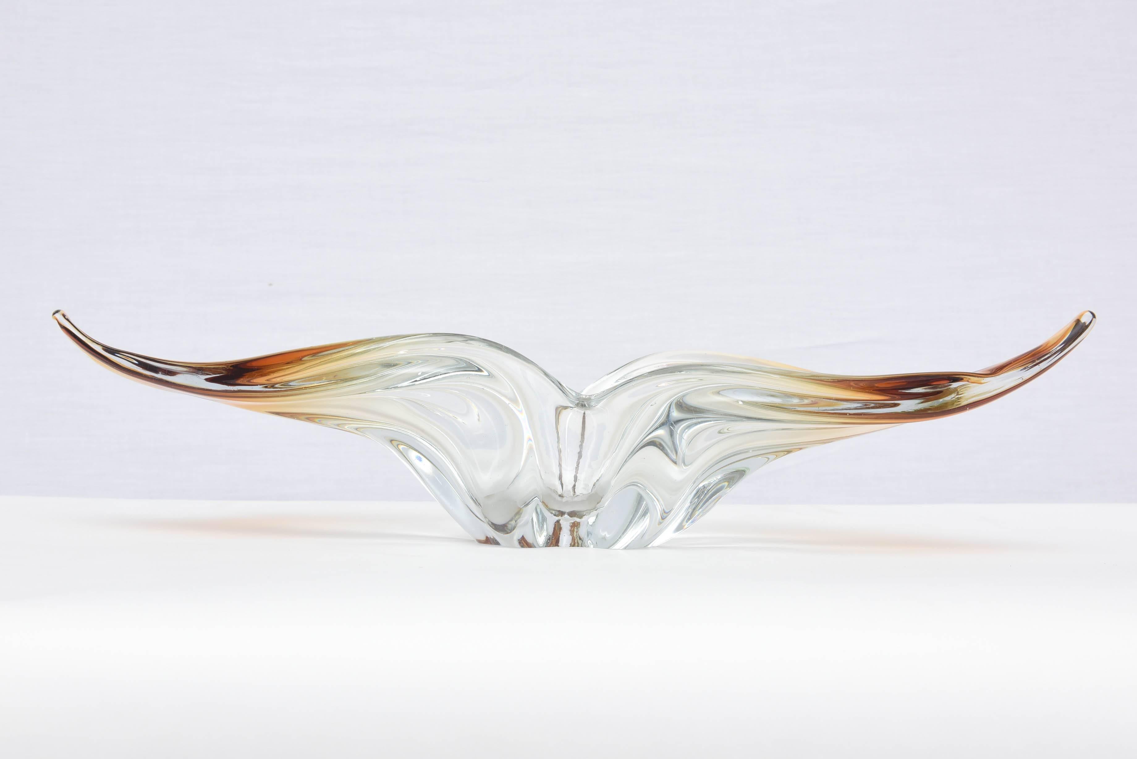 Glass Murano Candy Bowl, 1960s, Italy For Sale