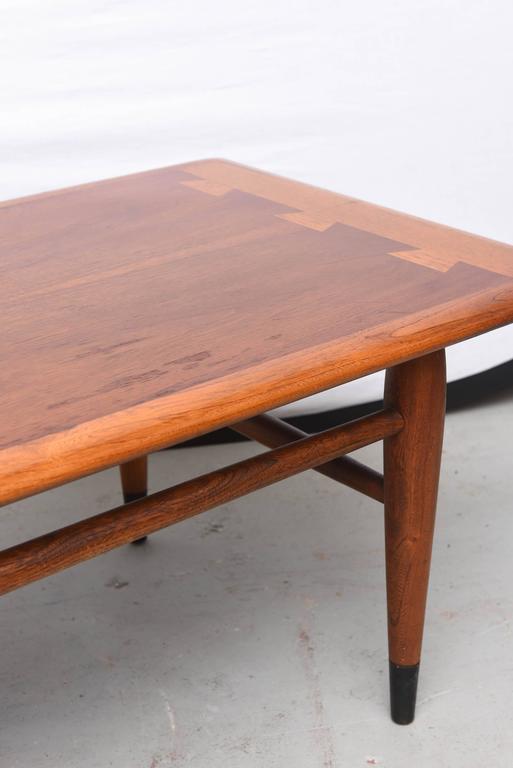Mid-Century Modern Lane Surf Board Coffee Table from Acclaim Series, USA, 1960s