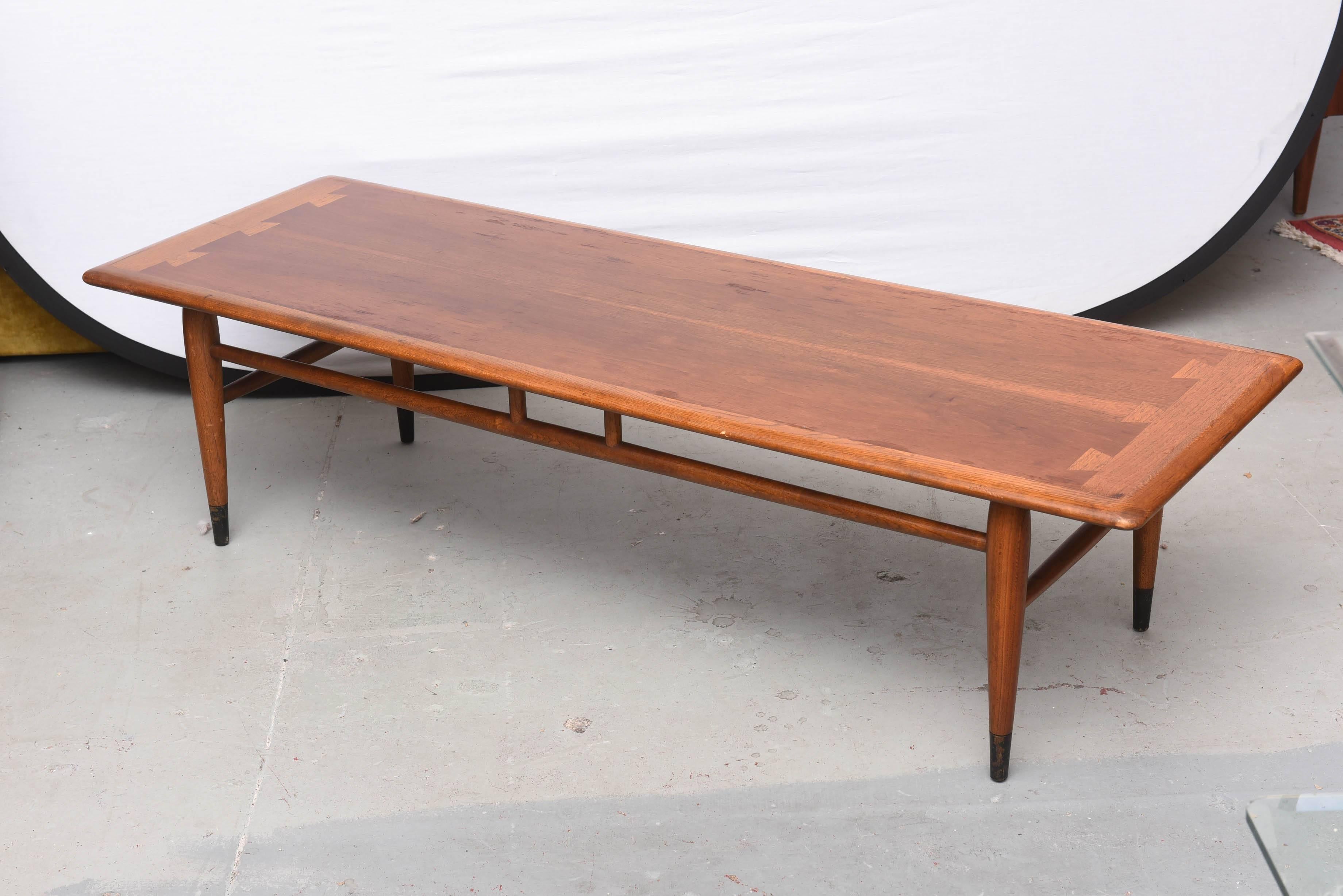 Mid-20th Century Lane Surf Board Coffee Table from Acclaim Series, USA, 1960s