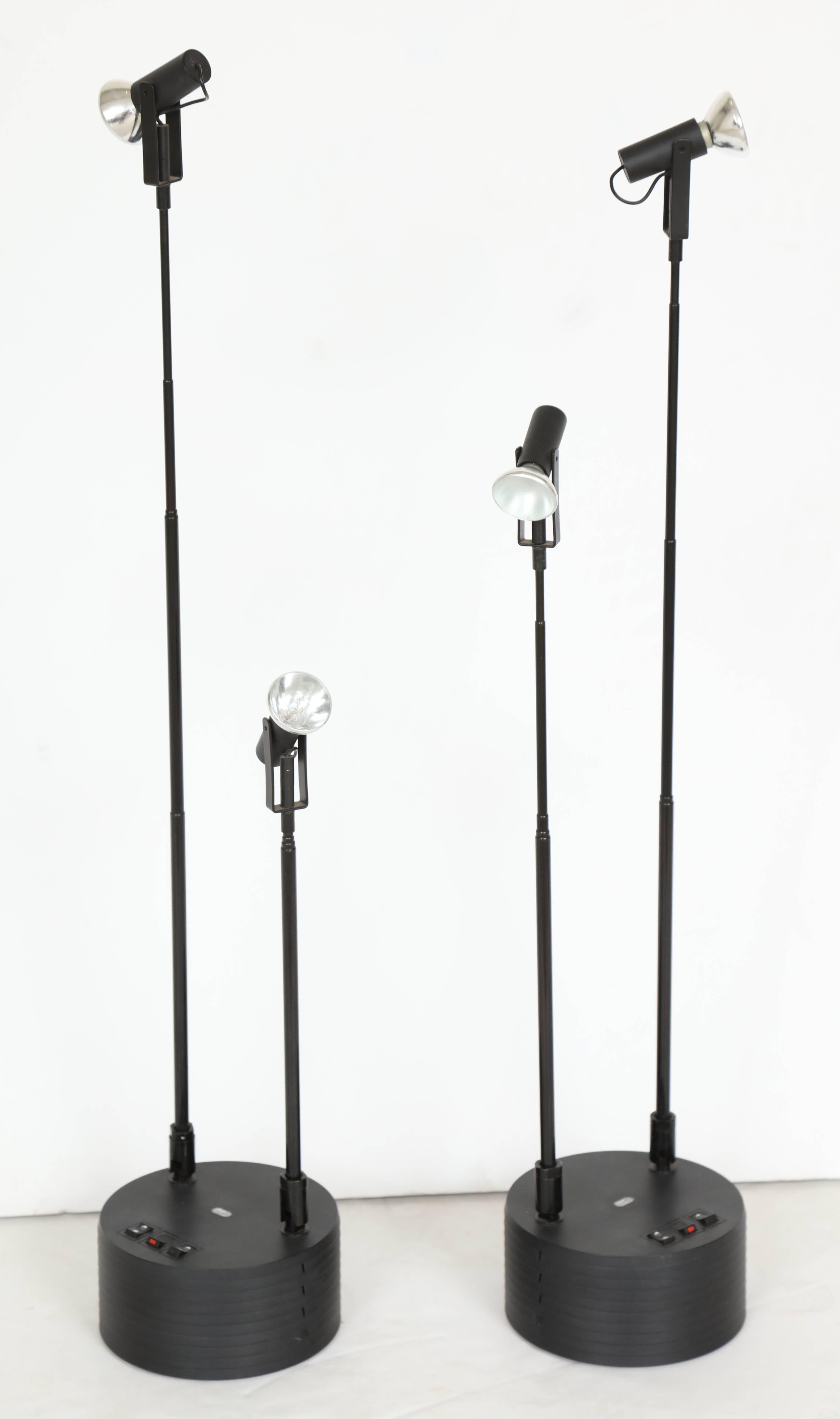 Pair Sciopticon Lamps by Hans Ansems for Luxo 1