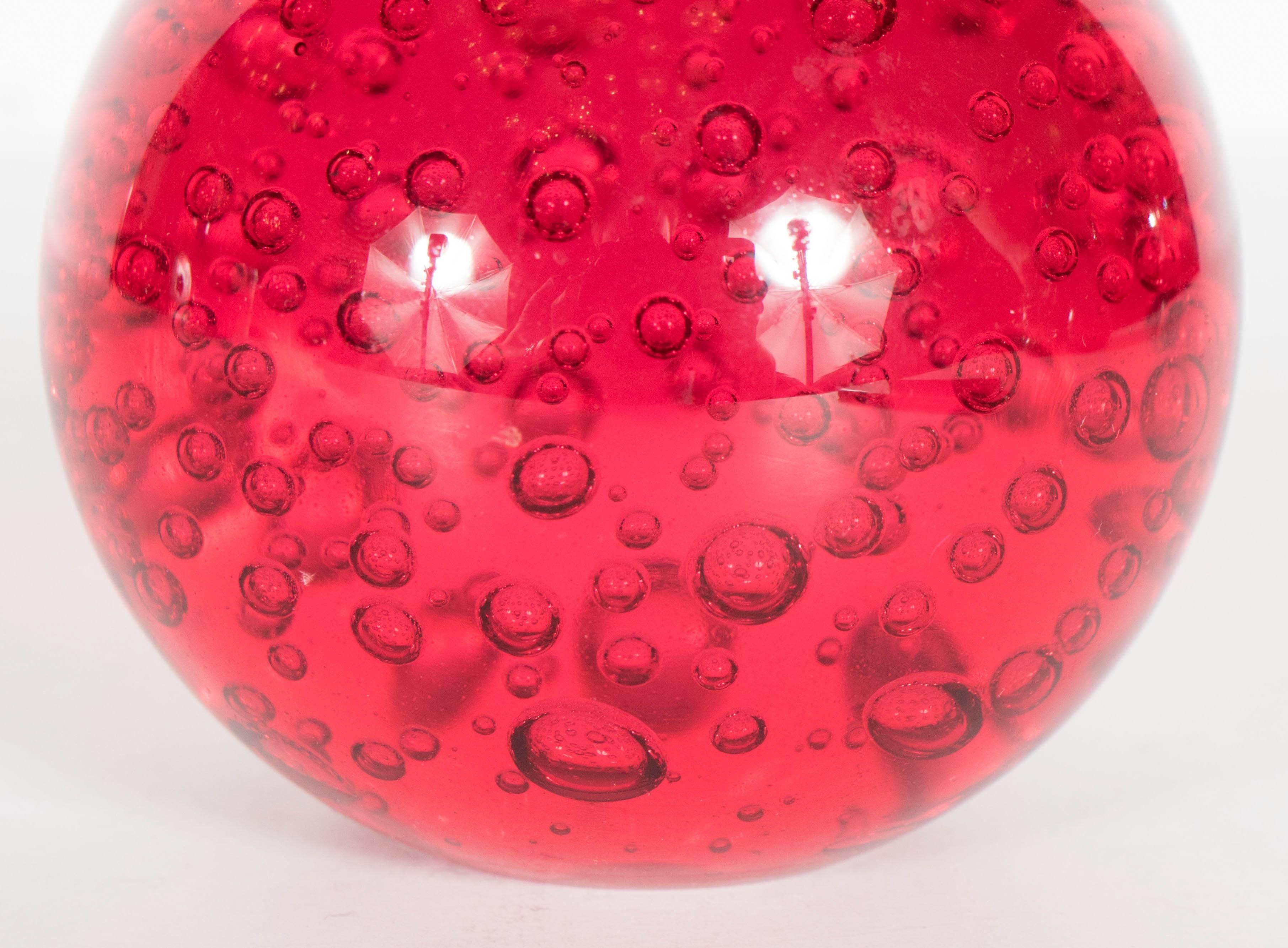 ruby paperweight