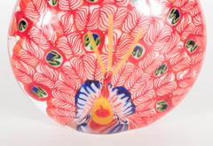 Mid-Century Modernist Murano Peacock Paperweight