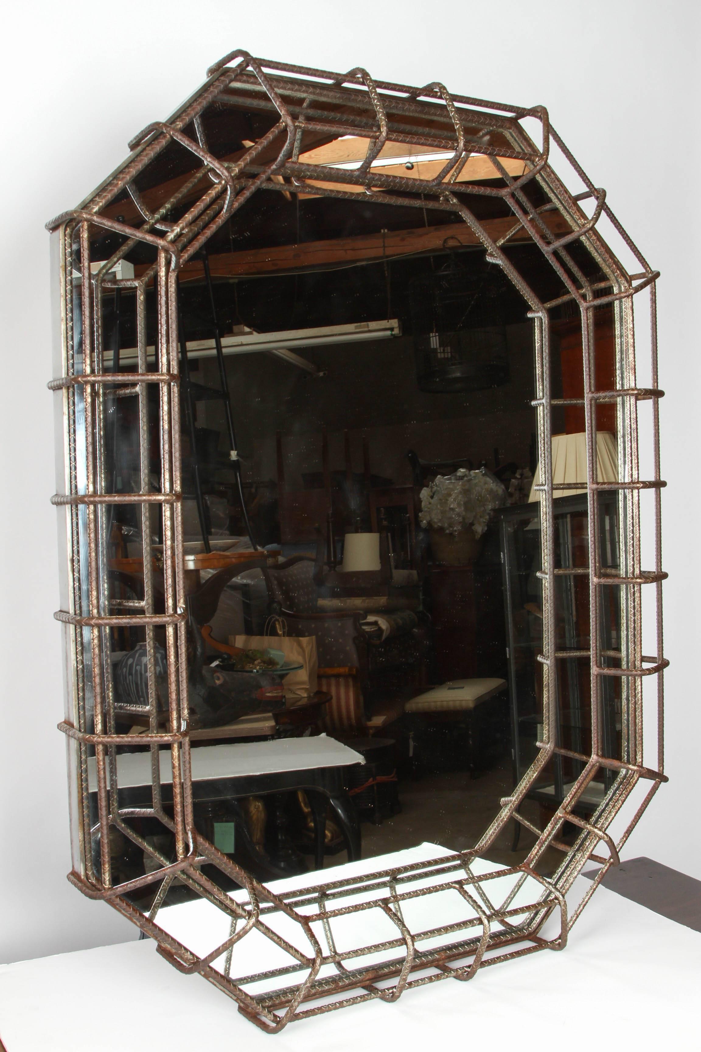 Studio Mirror in Rebar 1