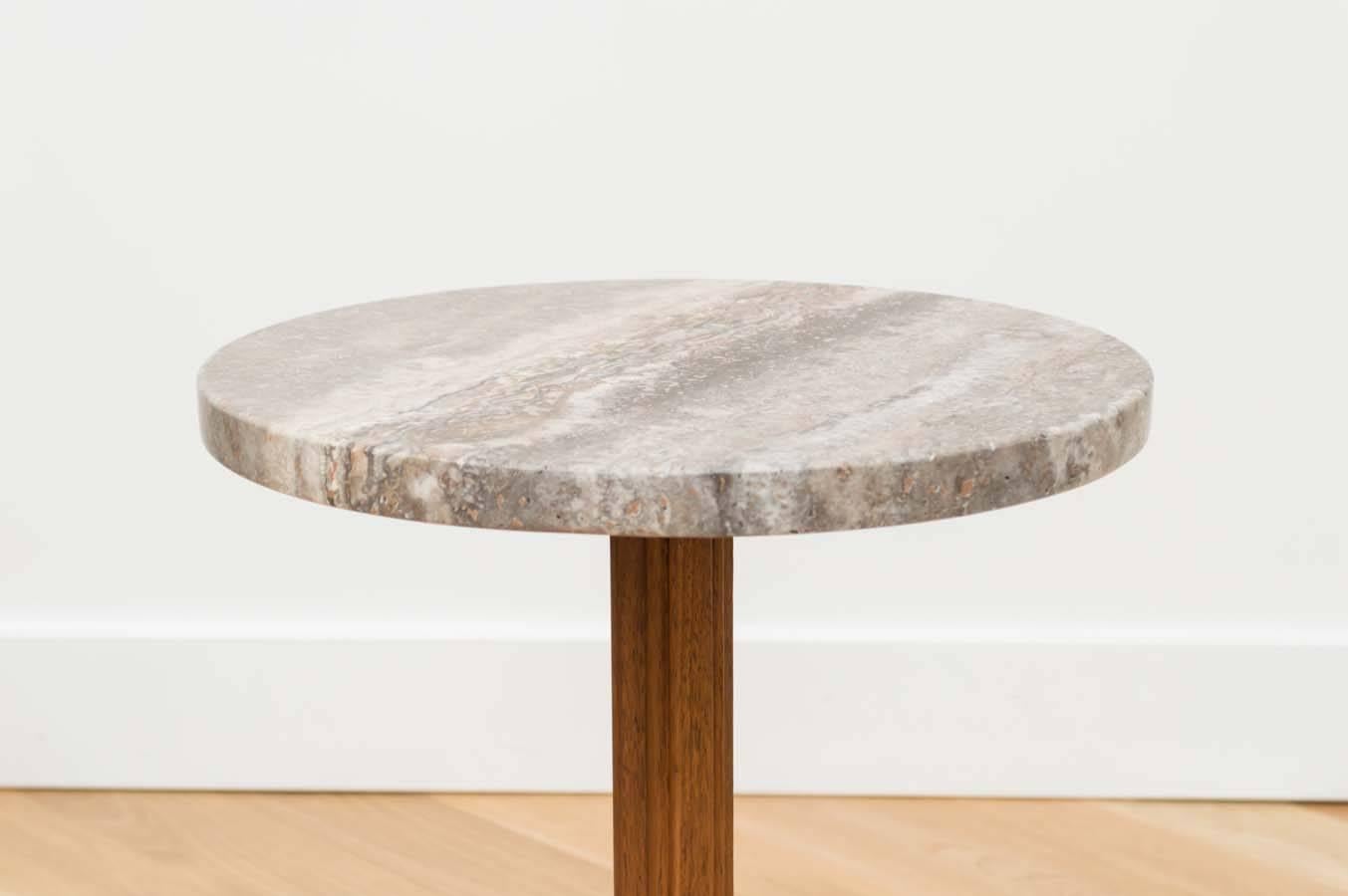 American Dunbar Marble Side Table For Sale