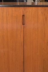 Harvey Probber Gentleman's Chest in Ebonized Wood & Walnut