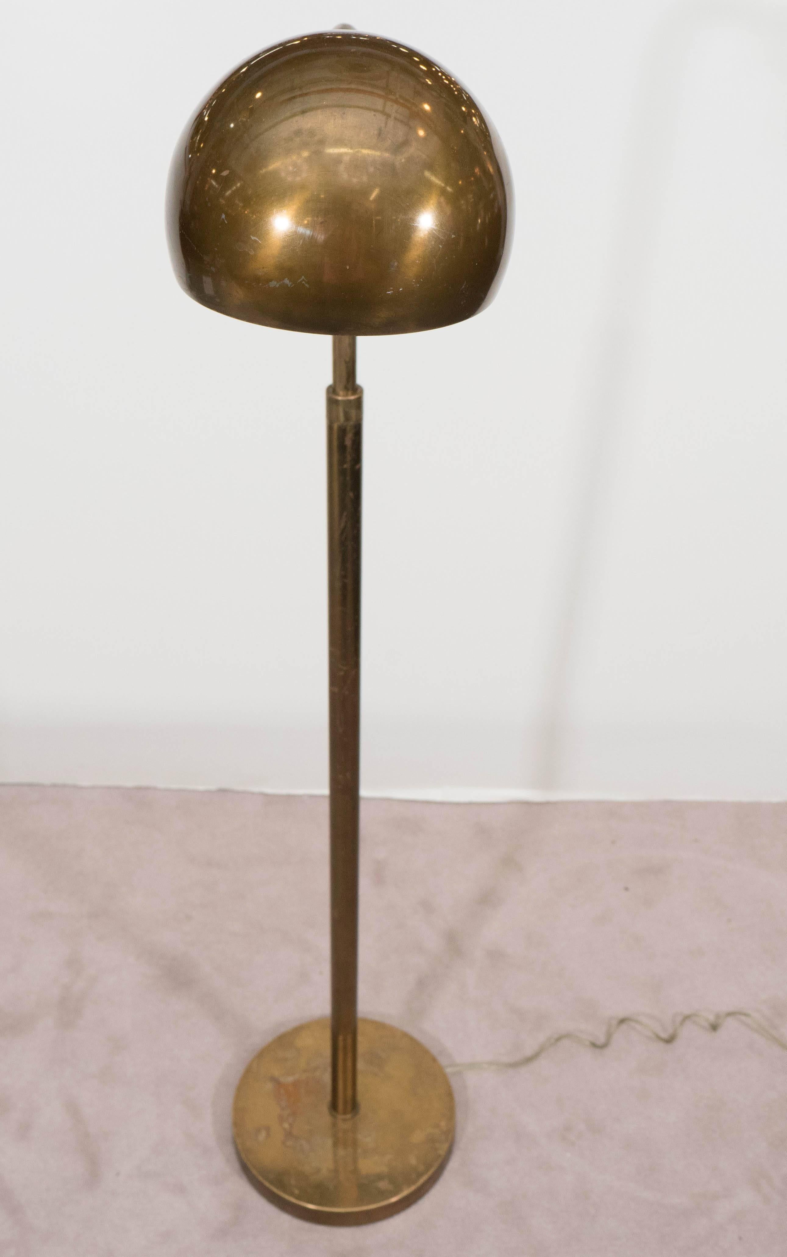 Pharmacy Floor Lamp in Brass 2
