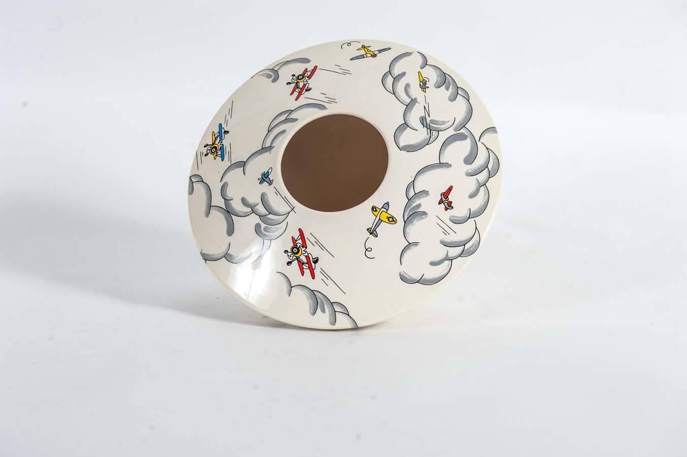 Postmoderne Édition spéciale du vase Well-Known de Claude Dumas Créations Dumas:: France