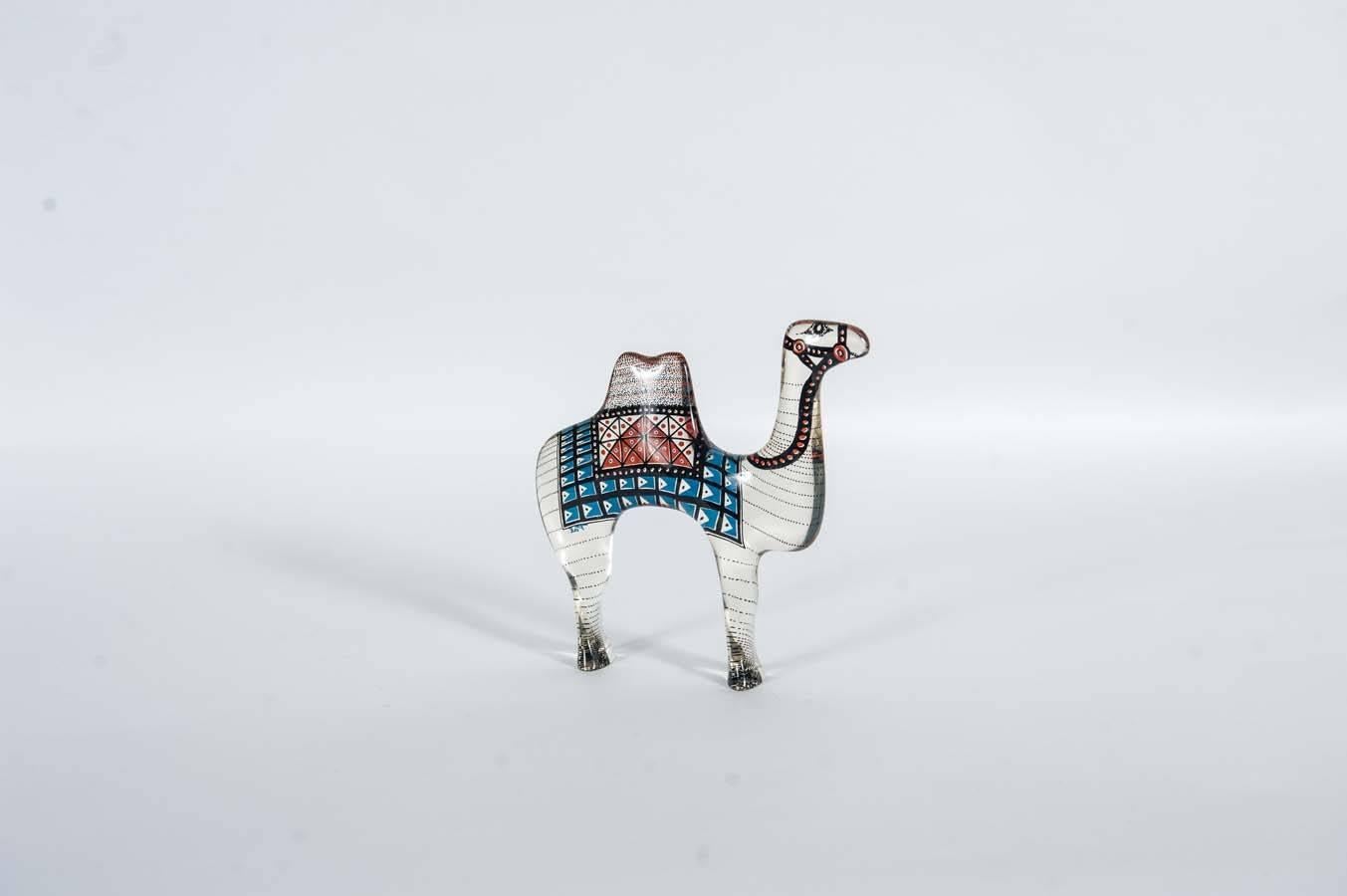 Brazilian Abraham Palatnik Set of Two Camels Sculpture For Sale