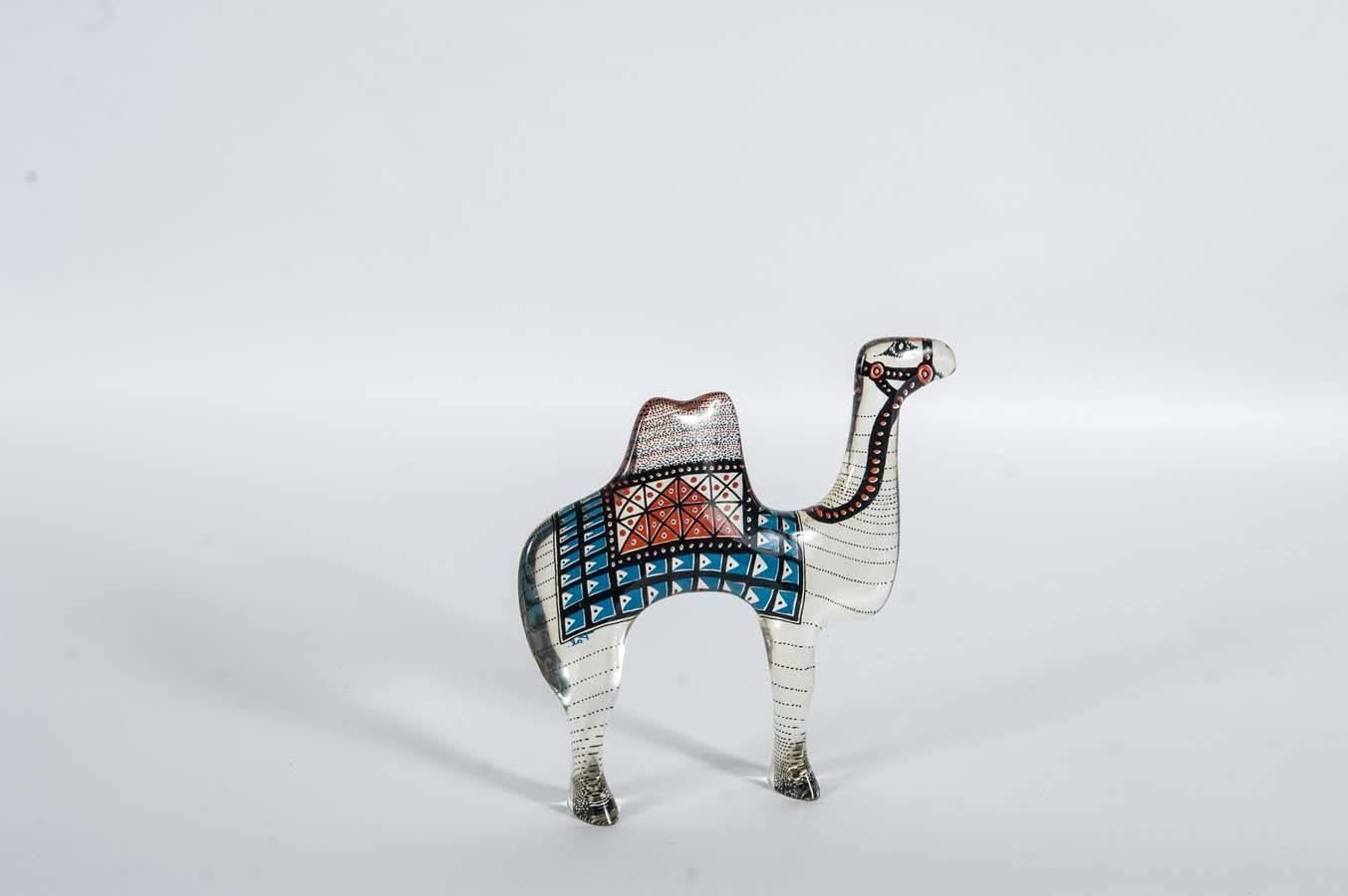 Abraham Palatnik Set of Two Camels Sculpture In Good Condition For Sale In Doornspijk, NL