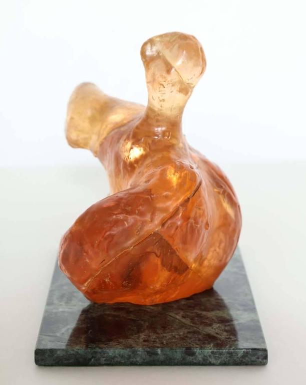 Abstract Resin Sculpture For Sale at 1stDibs
