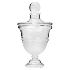 Seguso Vietri Mid-Century Glass Apothecary Jar, 1950s Urn Shape