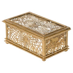 American Mission Bronze Spider Web Box