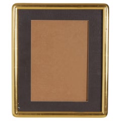 Set of 8 Black and Gilt Curved Corner Gallery Frames
