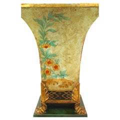 Vaso Celadon in stile inglese Recency Chinoiserie