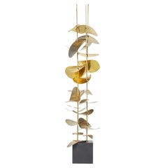 Robert Lee Morris, "Quadruple Vines", scultura astratta, ottone e nichel
