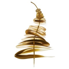 Robert Lee Morris "Cavatappi" Scultura in ottone