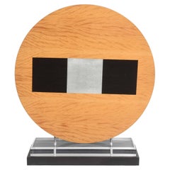 American Wood Sculpture, Mounted on Stand