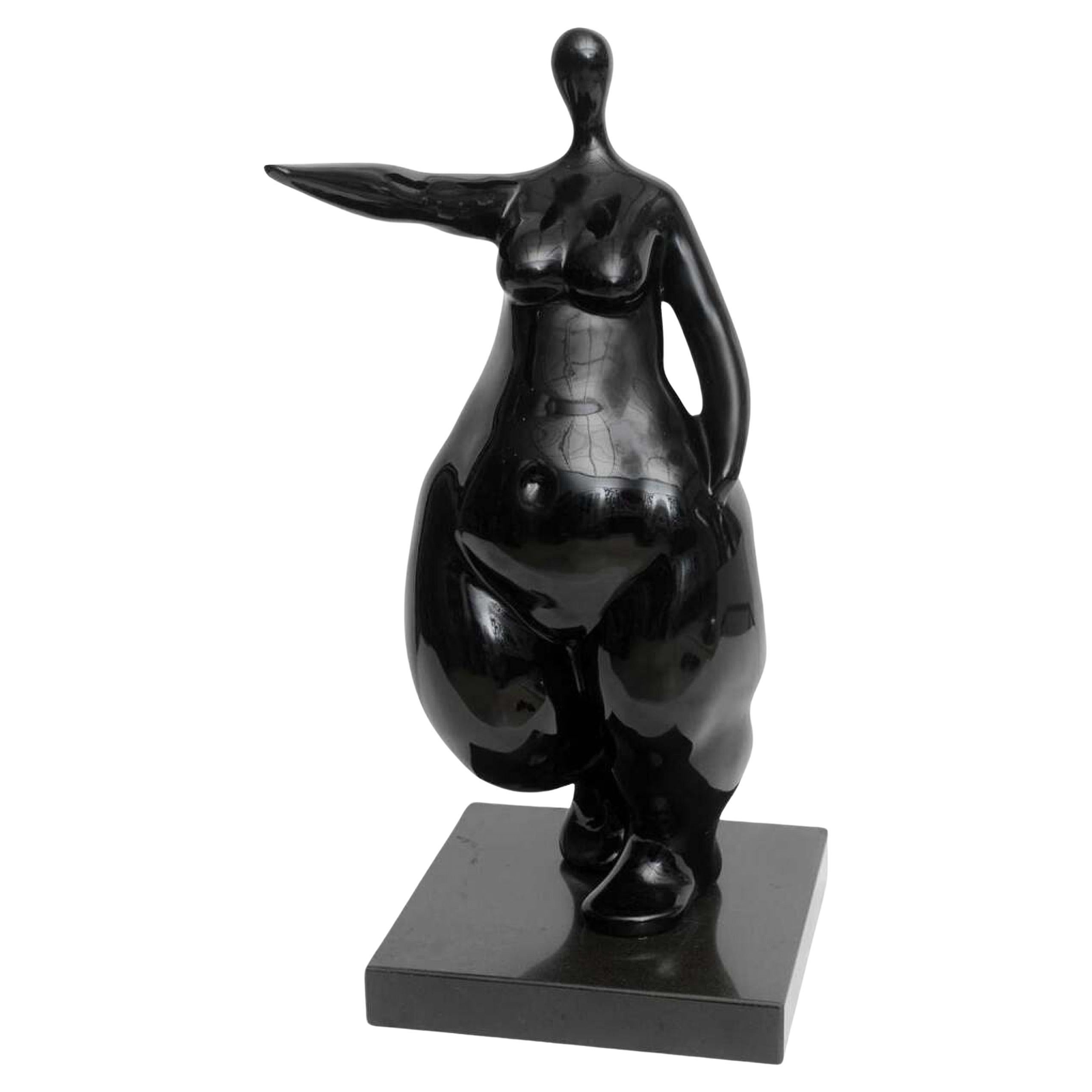Maquette di una scultura moderna francese, Nikki de Saint Phalle, anni '80