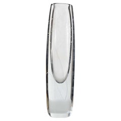 Scandinavian Mid-Century Art Glass Bud Vase