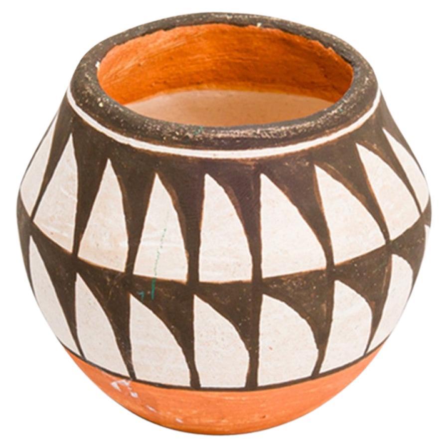 L.Concho American Country Small Navajo Hand Painted Vase