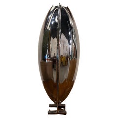 Giuliano Malimpensa Italian Contemporary Silver Plated Vase