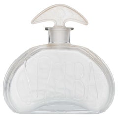 Art Nouveau Melba Glass Perfume Bottle