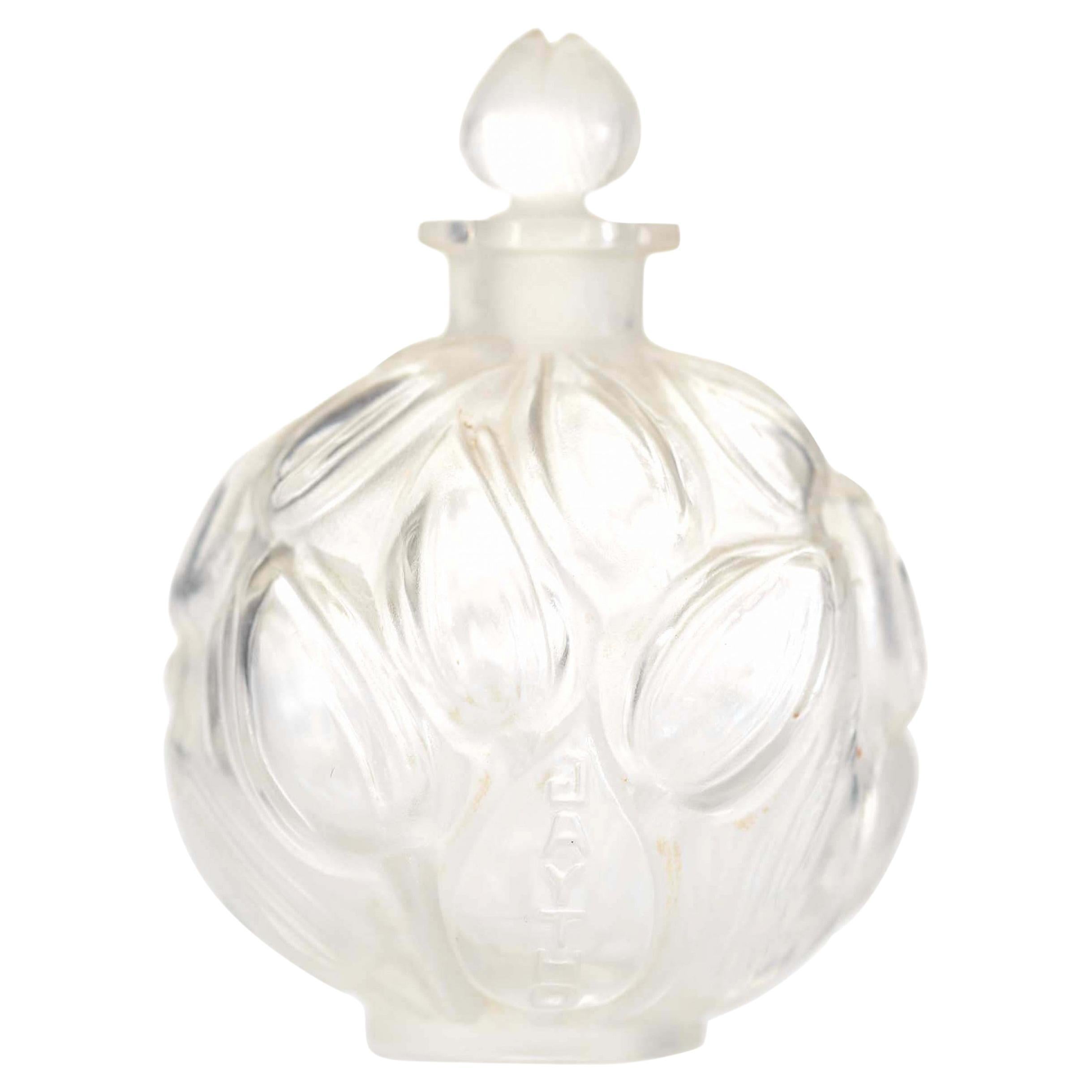 French Art Deco Pensees D'Elle by Jaytho Lalique Perfume Bottle