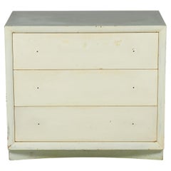 T.H. Robsjohn-Gibbings per Widdicomb - Legno moderno di metà secolo dipinto di grigio
