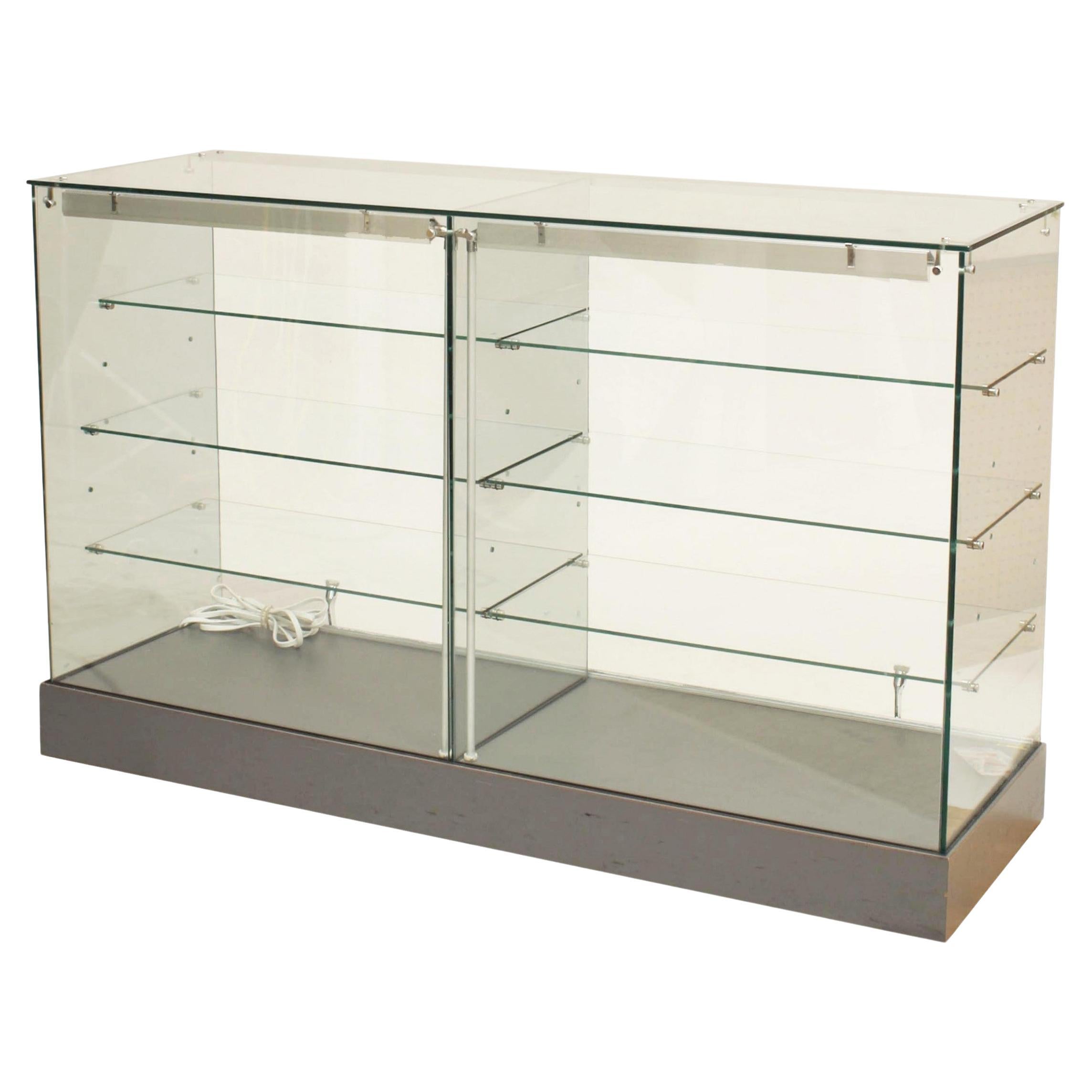 Vitrina moderna de cristal