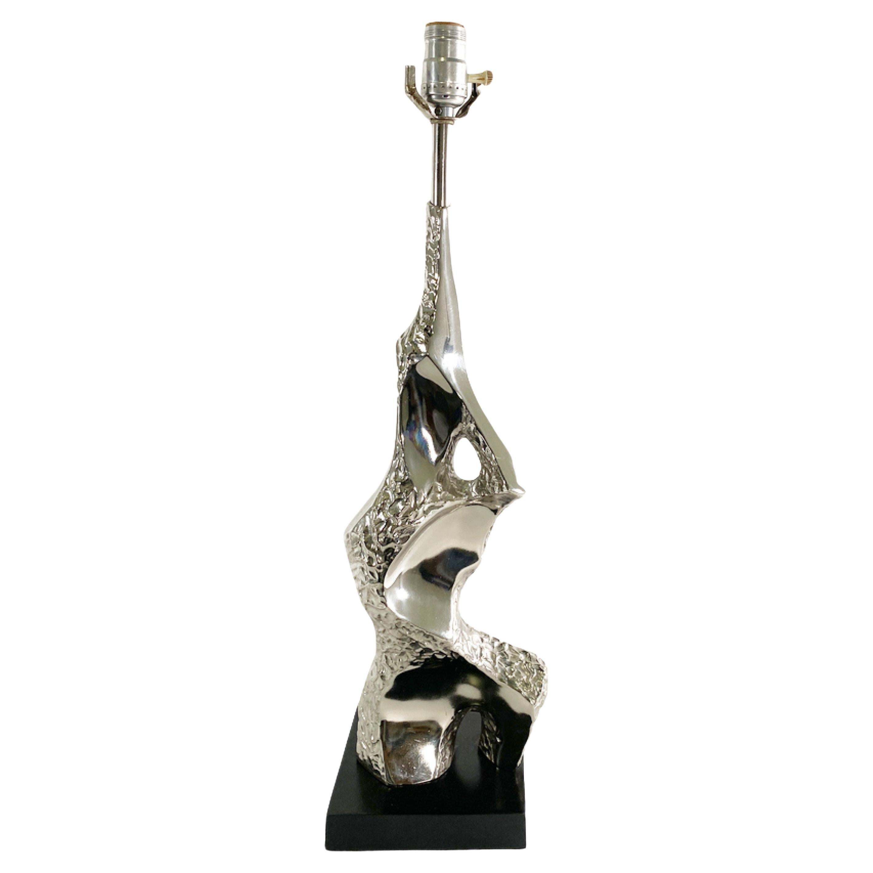 Chrome Laurel Lamp