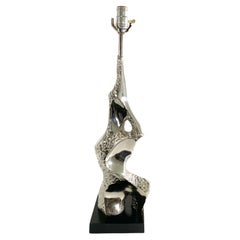 Chrome Laurel Lamp