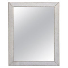 French Modern "Pony" and Nickel Mirror