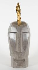 Kelly Wearstler Grey Swarovski Crystal Spike Head Trip