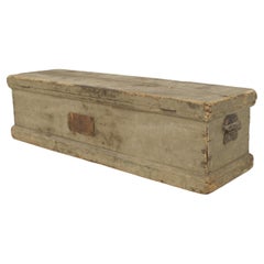 Country Rustic Weathered Trunk