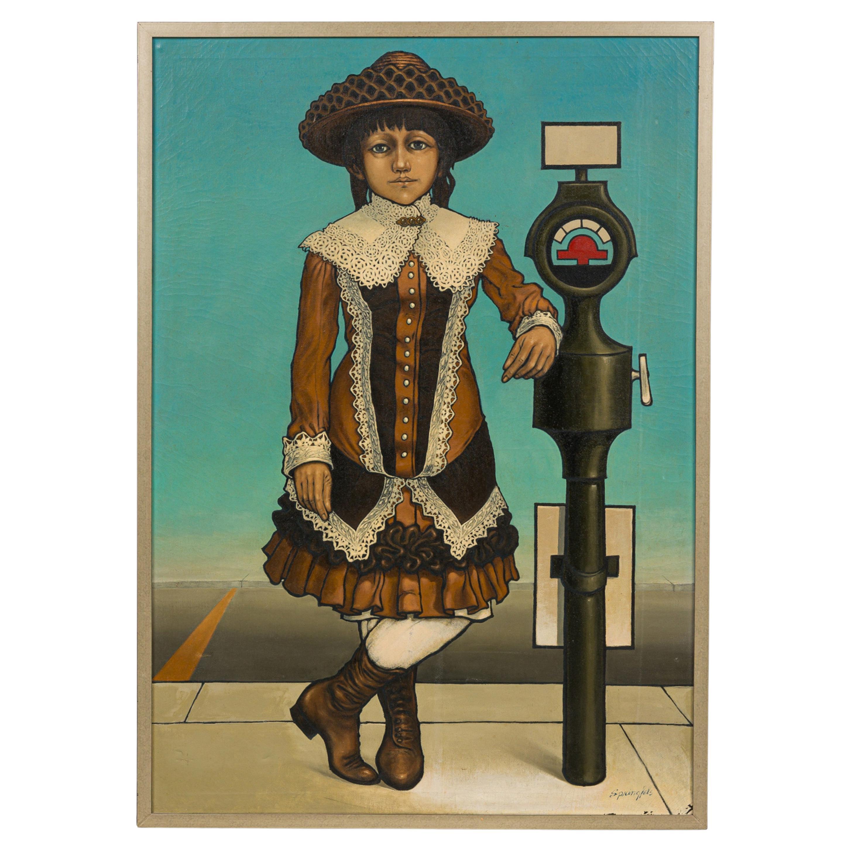 American 20th Century Oil on Canvas, Robert Springfels