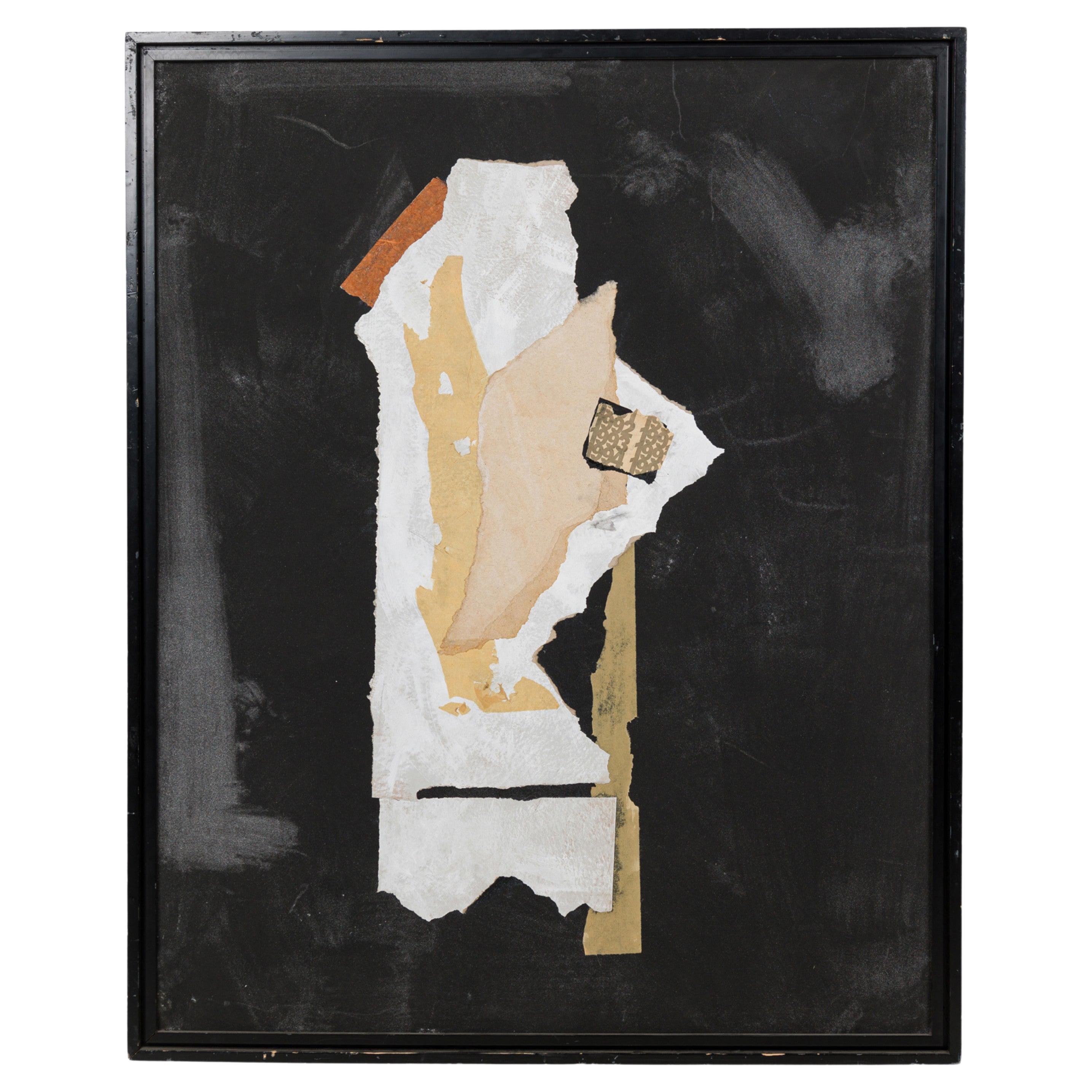 Modern Abstract Painting, Hand-Painted, Late 20th Century, USA, 63x51 For Sale