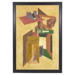 Copia di un dipinto cubista astratto