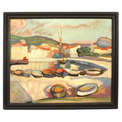 Copy of a Seascape Painting