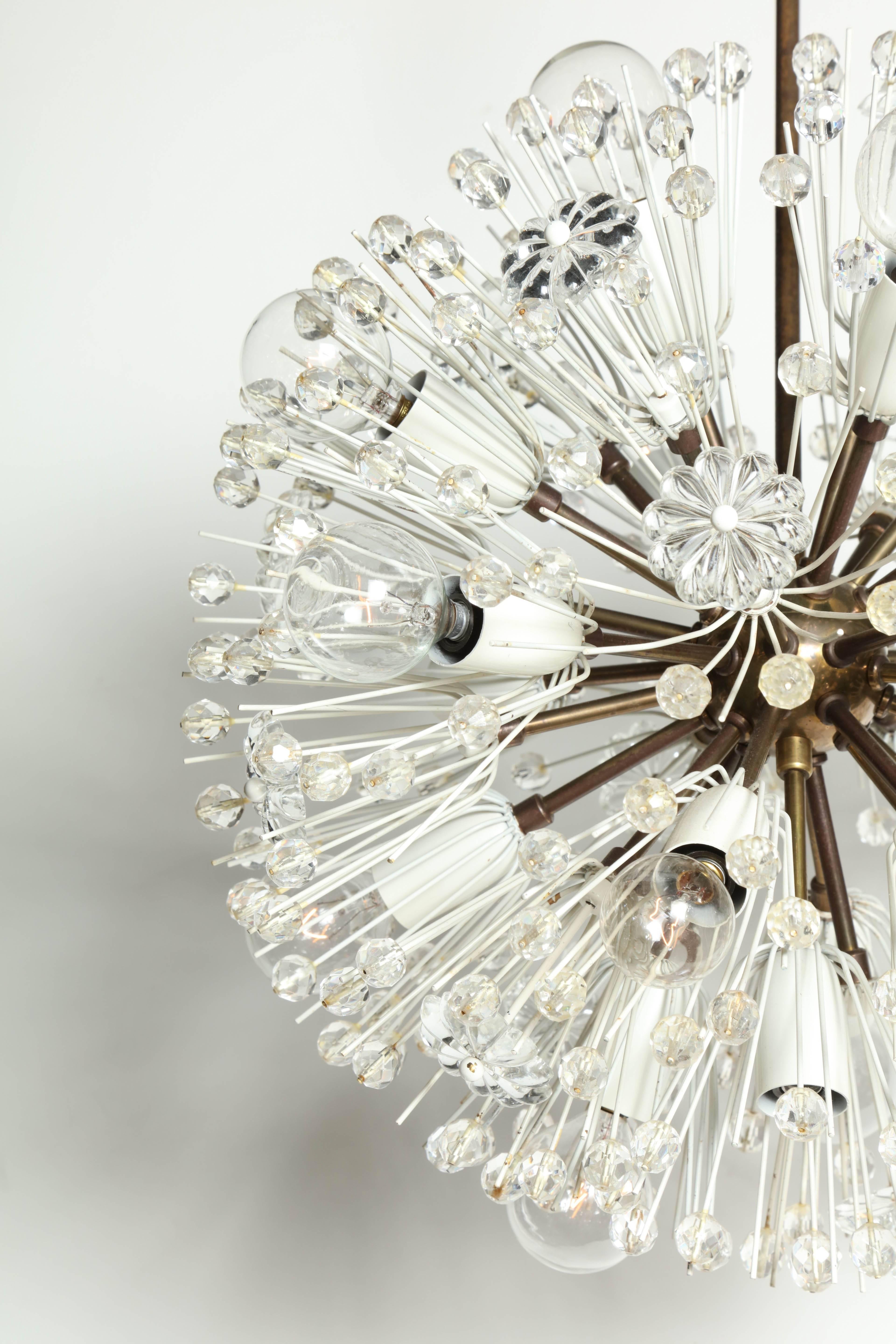 Emil Stejnar Clear Crystal & Brass 
