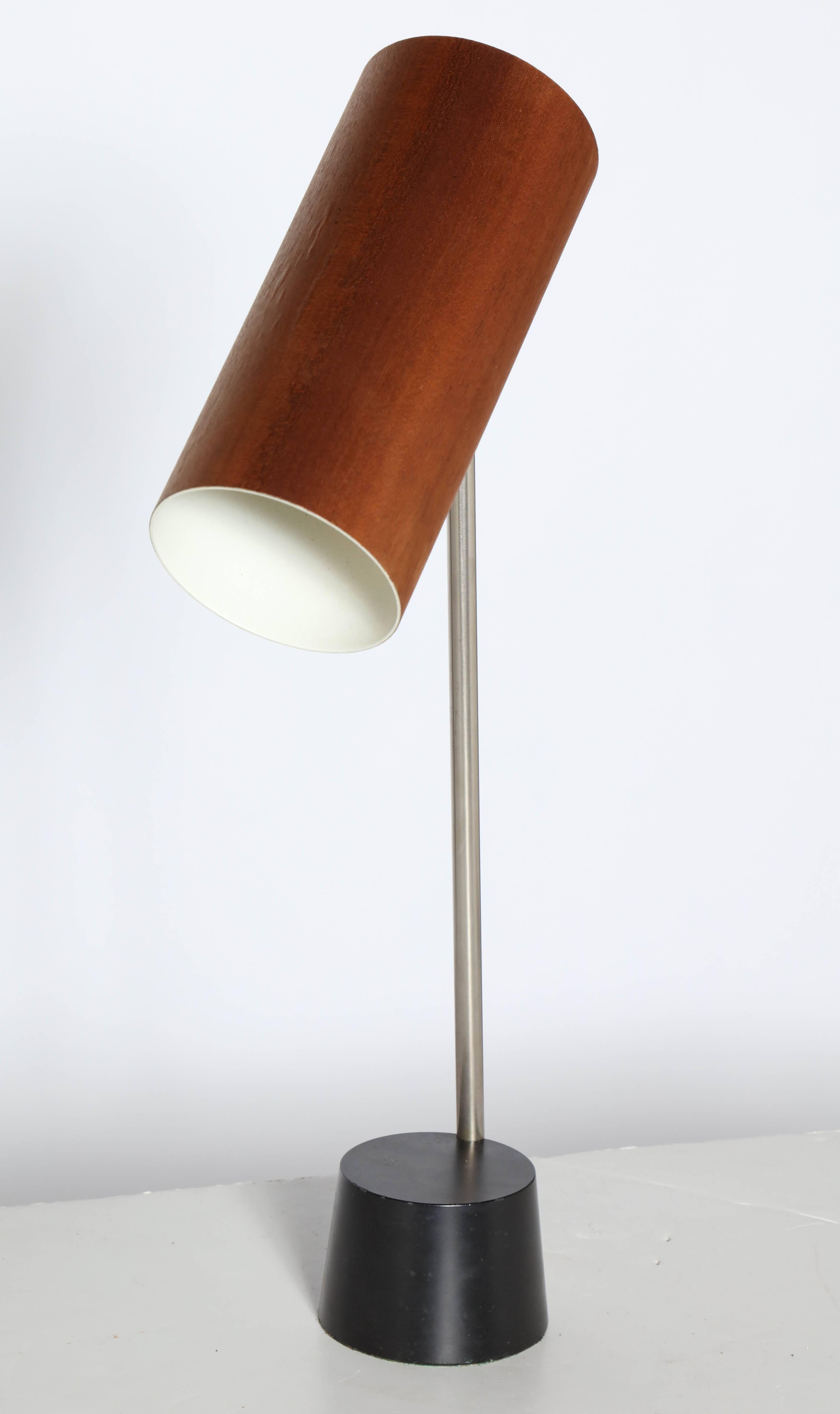 george nelson holzzylinder lamp