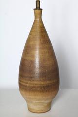 Substantial Lee Rosen for Design-Technics Series 3300 Pottery Table Lamp, 1950's